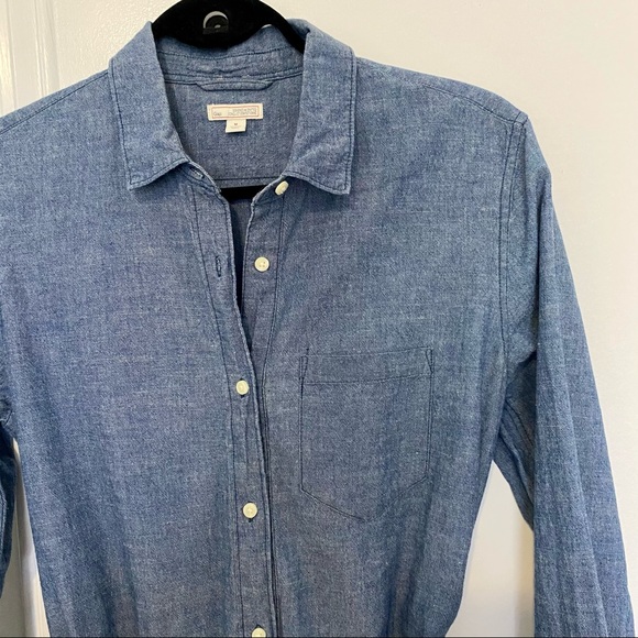 GAP M Chambray Dress - Picture 3 of 6